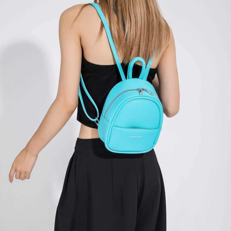 Brand Designer Luxury Wen Backpack Mini Soft Touch Multi-Functional Small Backpack Fem Ladies Shoulder Bag Girl Purse Black Y250724