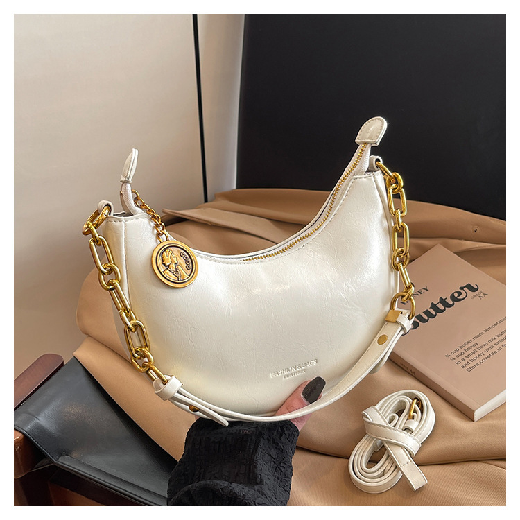 Luxury Brand Designer Bag 2025 Summer New Underarm Bag For Women, Large Capacity Fashionable Single Shoulder Crossbody Bag, Niche Design Versatile Dum
