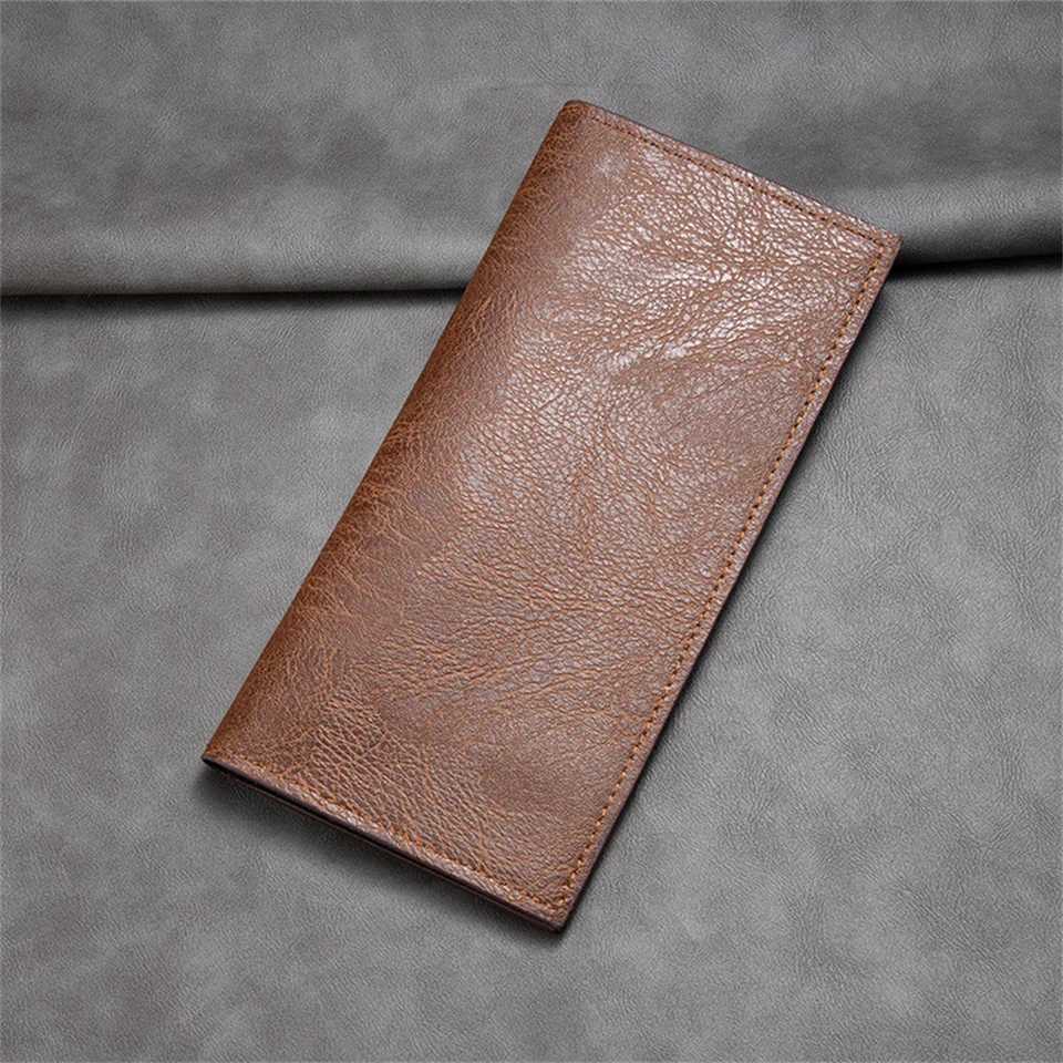 Mens Wallet PU Leather Multi Card Multi Functional Long Travel Thin Youth Bag Large Banknote Passport Card Holder Money Purses Z250725