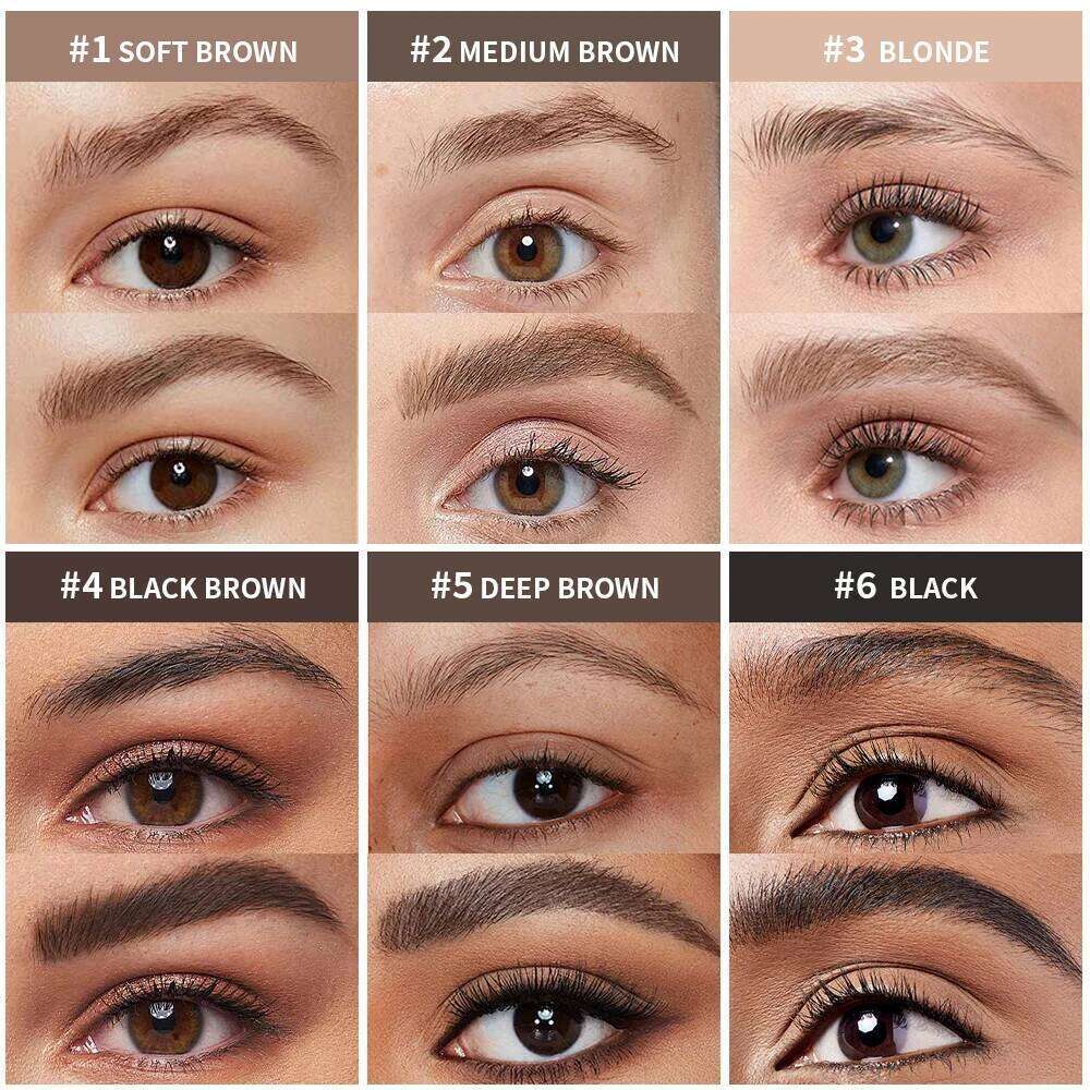 Superfluff Volumizing Mousse Tint for Eyebrows Tinted Brow Gel Brown Long Lasting Waterproof Eyebrow Tattoo Dye Cosmetics X250725