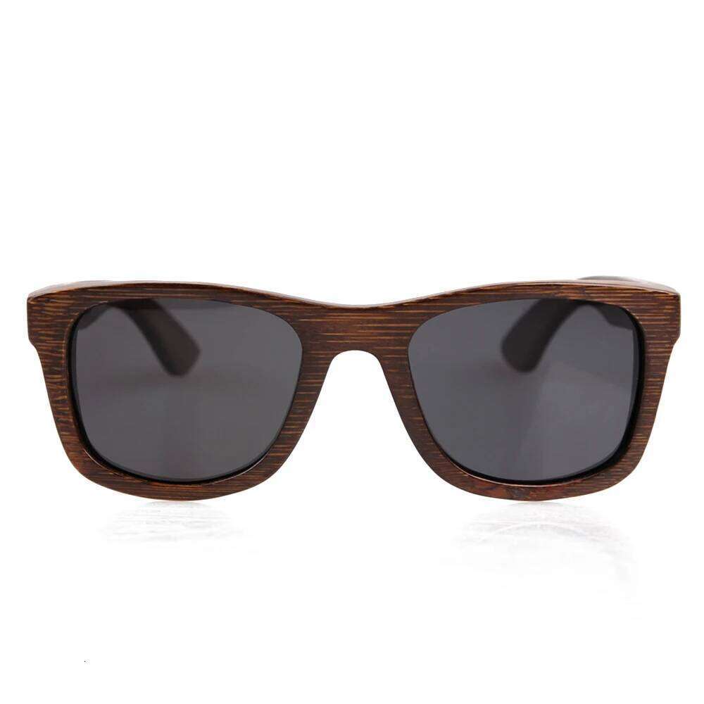BerWer Bamboo Sunglasses 2024 Fashion Polarized Sun Glasses Popular New Design Wooden Sunglass Frame Handmade