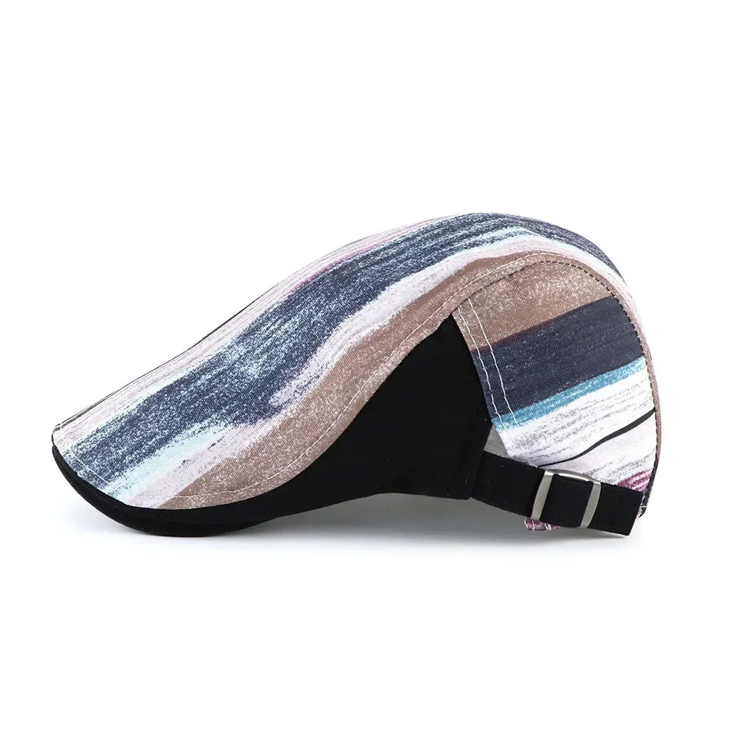 Top Level Graffiti sboy Cap Women Gorras Planas Beret Hat Summer Sun Protection Golf Hats Casual Flat Caps For Men 250723