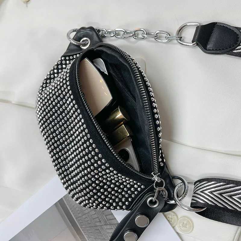 Designer Lady Waist Bag 2025 New Ch pack Fi Fanny pack Phe Purse Fem Belt Bag Diamond Shoulder Crossbody Bags Y250724