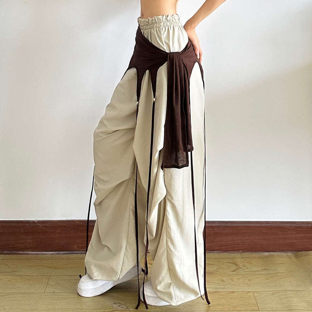 2025 Summer New Hot Girl Trendy Fashion Versatile Hip-Hop Street Long Tassel Waist Decoration 675