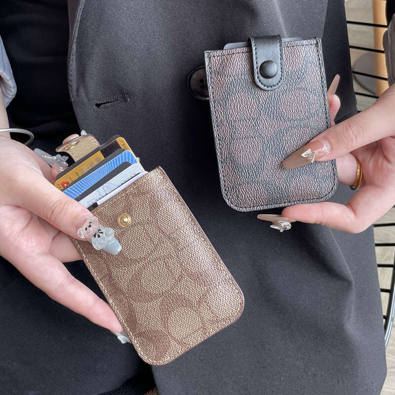 Exquisite New Model, Ins Style, Internet Celebrity, Anti-Demagnetization, Niche High-End Feel, Women's Card Holder