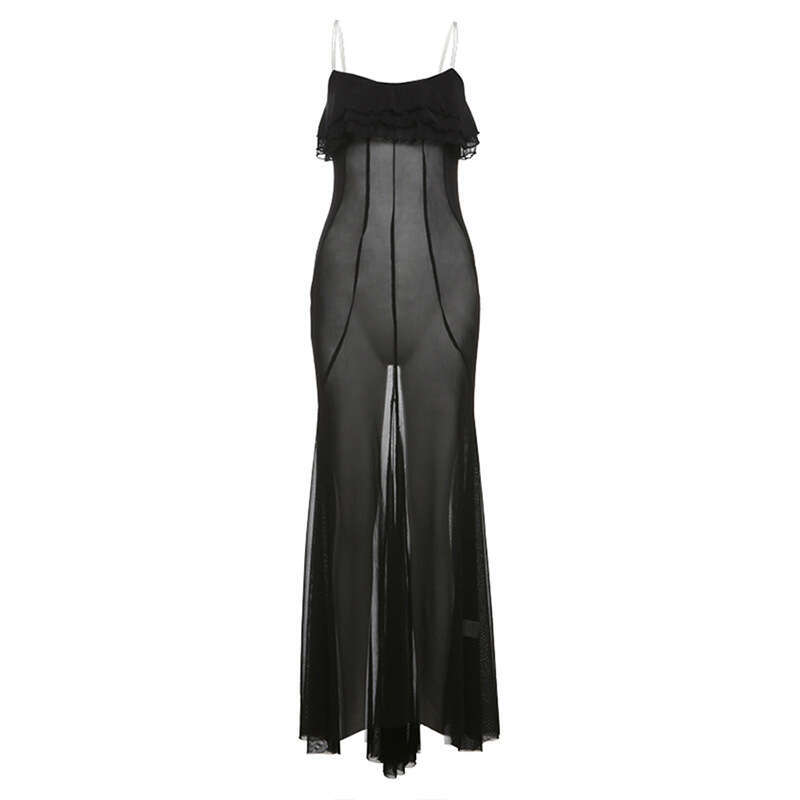 2025 Spring New Fashion Sexy Strapless Off-Shoulder Long Dress for Women 114