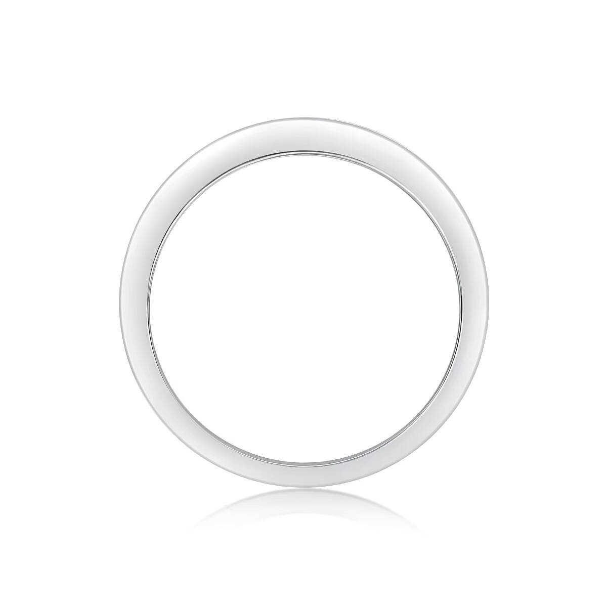 Moissanite Hip Hop Ring 925 Sterling Silver Moissanite Ring Promise Engagement VVS Moissanite Ring