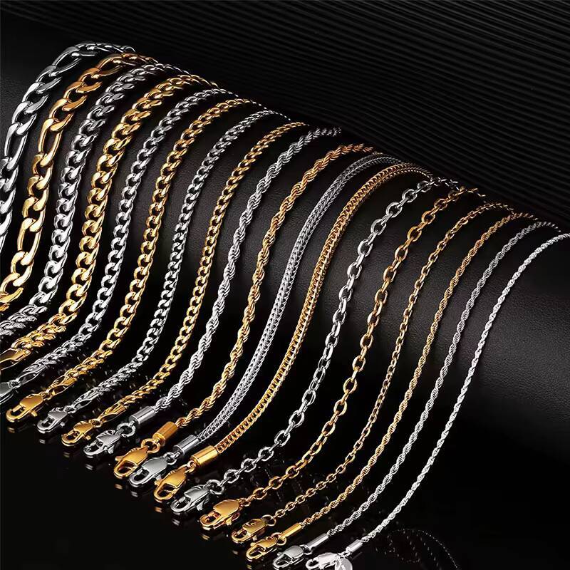 SC Fine Jewelry Necklaces Custom 925 Sterling Silver 18k 14k Gold Plated Hiphop Chain Miani Cuban Link Chain for Men Women