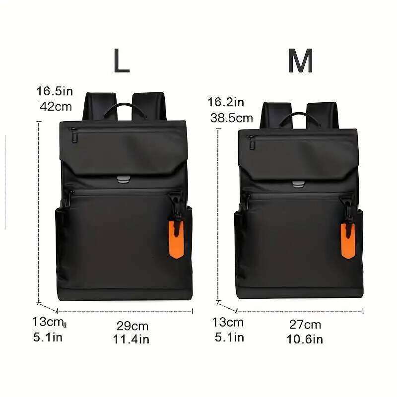 Men Oxford Cloth 14 15.6Inch Laptop Backpack With Usb Charging Port Waterproof Zipper Outdoor Travel Bag Bus
