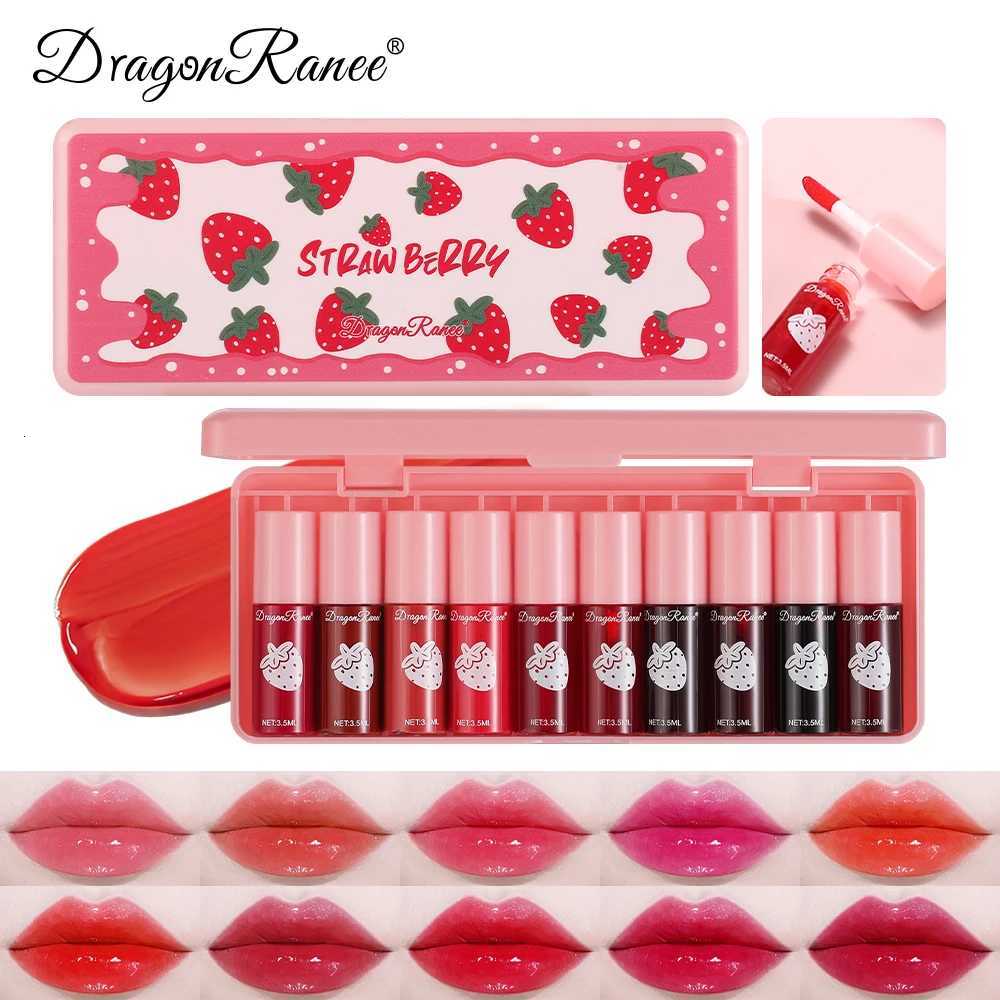 10 Pack Lipstick Water Stain Lip Lotion Lipstick Lasting Color Film Lipstick Water Light Stain Lipstick Water Non fading LipsticXJ250724