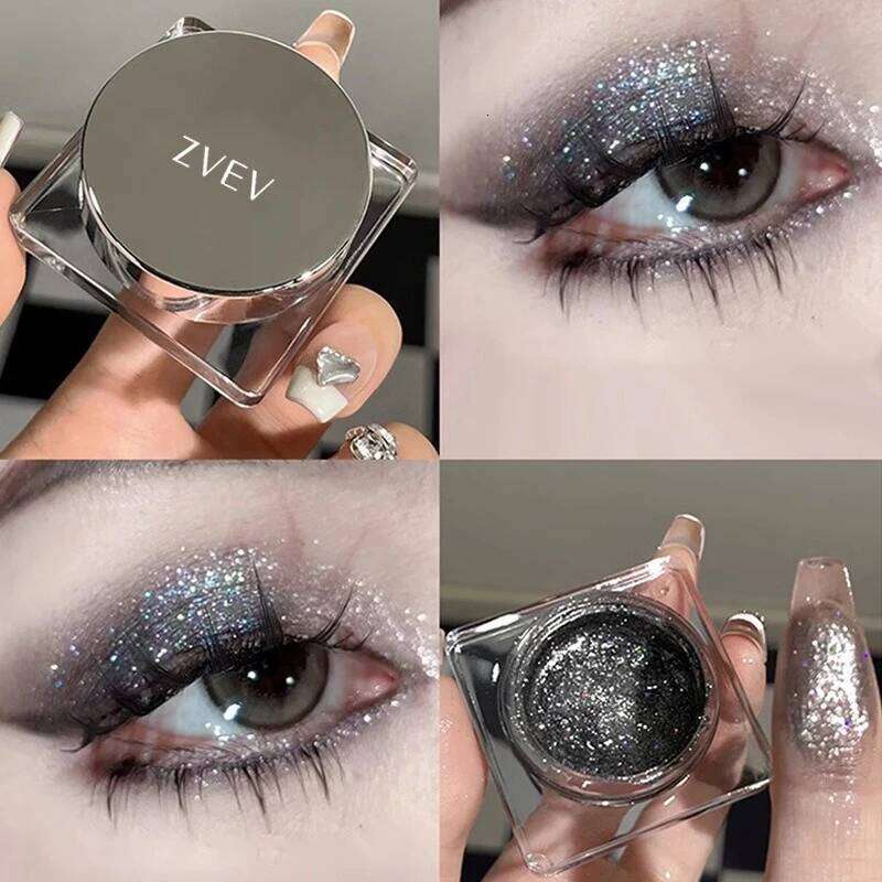 Dia Glitter Eyeshadow Brighten Eyes Make Up Waterproof Shimmer Palette Monochrome Eye Shadow Pigmented Highlighter Cosmetics X250723