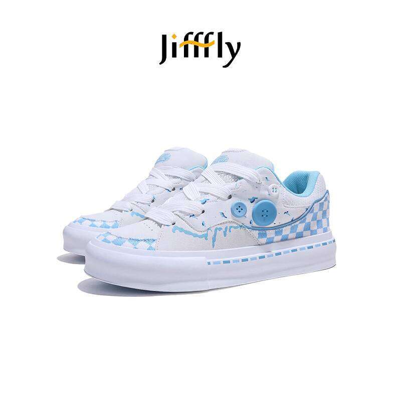 Jifffly Men's Sneakers 2025 Summer New Ins Trend Niche Skate Student Versatile Sports Shoes