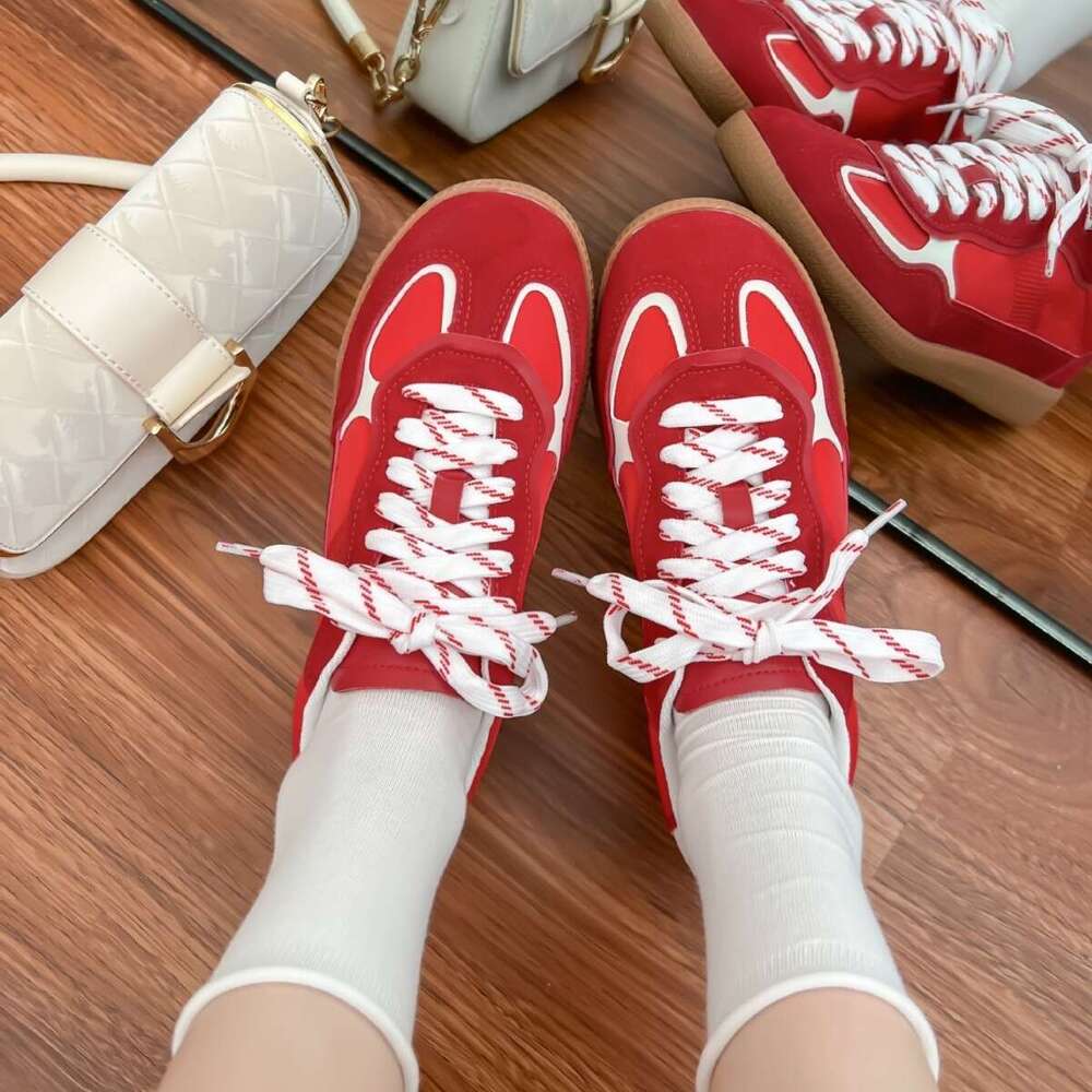 Dexun Thick-Soled Sneakers for Women Outdoor Wear High-End College Style Forrest Gump Women's Summer Versatile Shoes