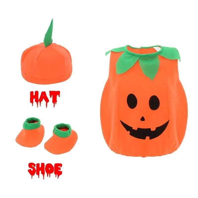 Halloween Pumpkin Costume Kids Romper Boy Girl Par Costume Cosplay for Girls Boys Stage Performance Holiday Par Clothing Z250725