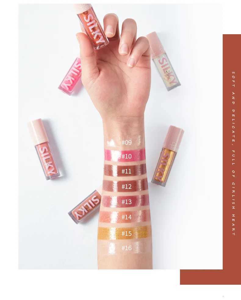Shiny Glossy Lipgloss Set Non-Sticky Moisturizing Lip Gloss Long-lasting High ShineShimmer Liquid Lipstick for WomenXJ250724