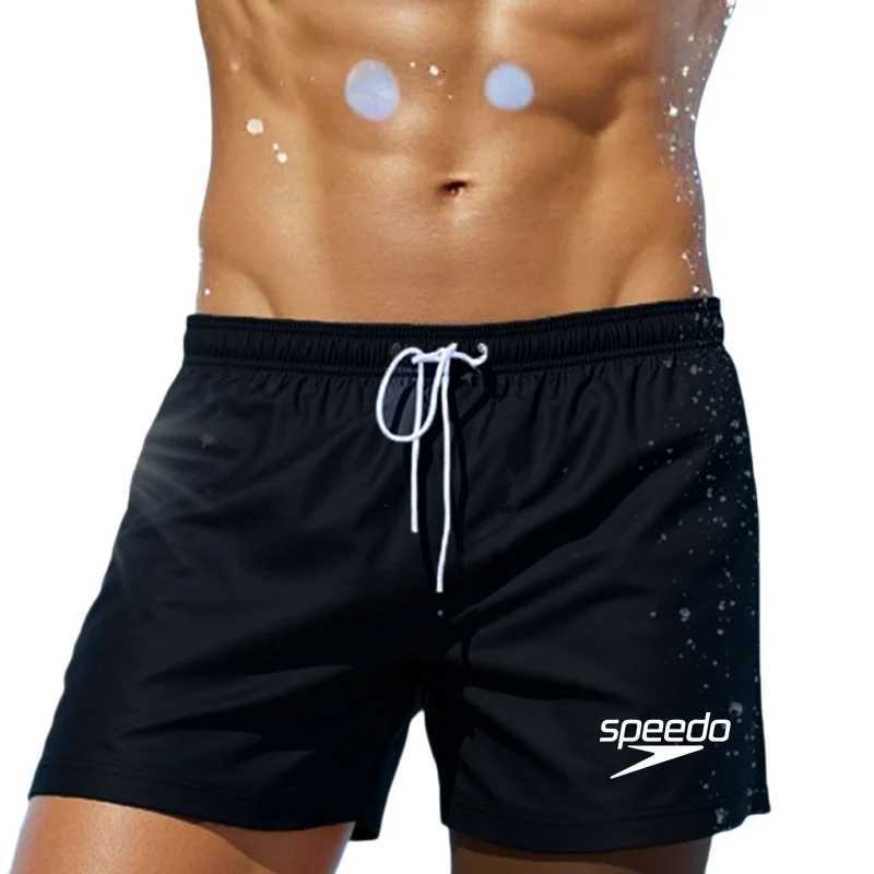 Men Hot Speedo Letter Printing Shorts Light Weight Thin Short Pants Running Fitness Mens Gym Wear Quick-Drying Mens Shorts W250724