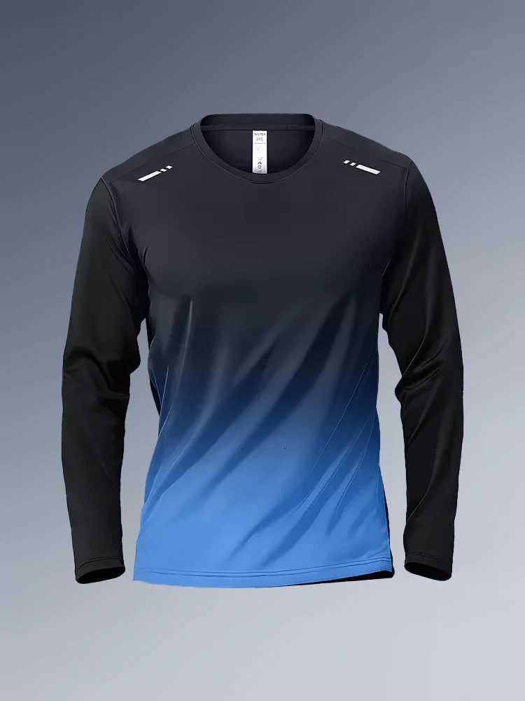 Fitness Clothes Mens Long sleeved T-shirt Autumn Winter Tights Quick-Drying Clothes Training Sports T-Shirt basketball Running Y250724