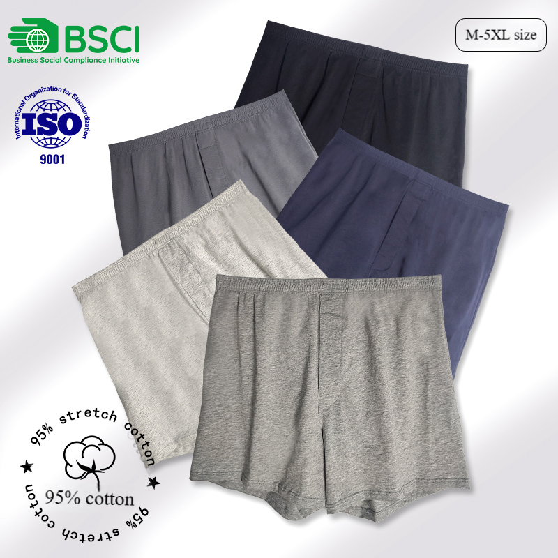 New men's summer underpants, men's spring and summer bestsellers wholesale pure cotton men's four-corner underpants KJ5001