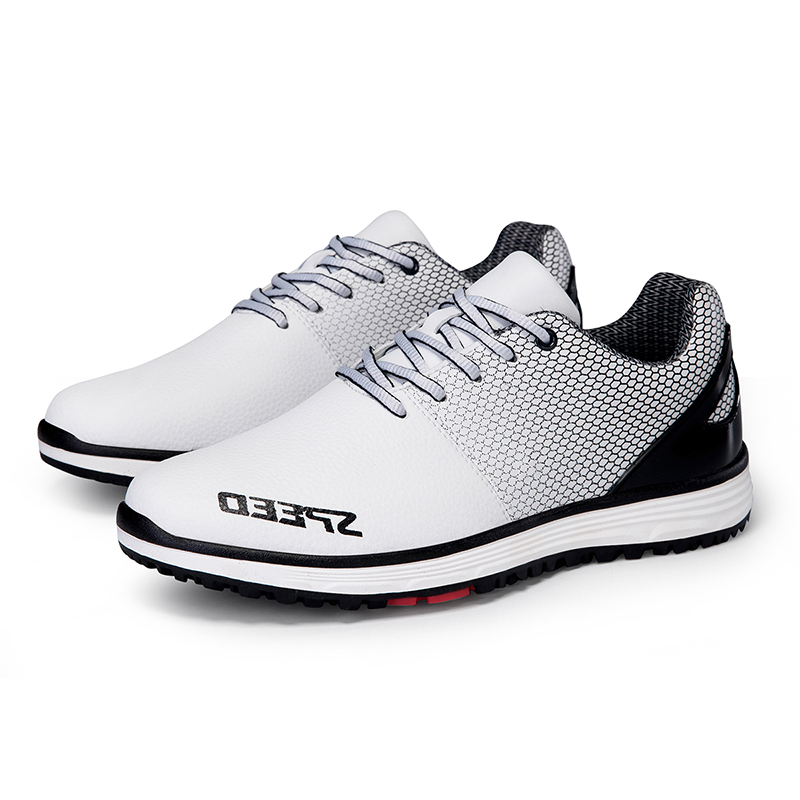 Golf shoes Mens trainers Sneakers soft breathable outdoor sports wear resistant shock absorption