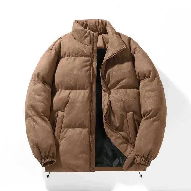 Parkas Padding Male Padded Coats Zipper Mens Down Jacket Short Korean Style Clothing Winter 2024 Youthful Clothes Reviews Many X250725