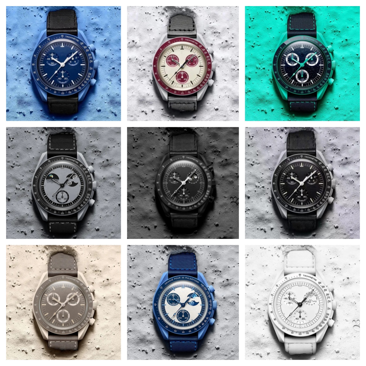 Bioceramic Planet Mens Watches High Quality Watch Full Function Quarz Chronograph Movement Mens Watch Waterproof Luminous Leather Strap Limited Edition Master11