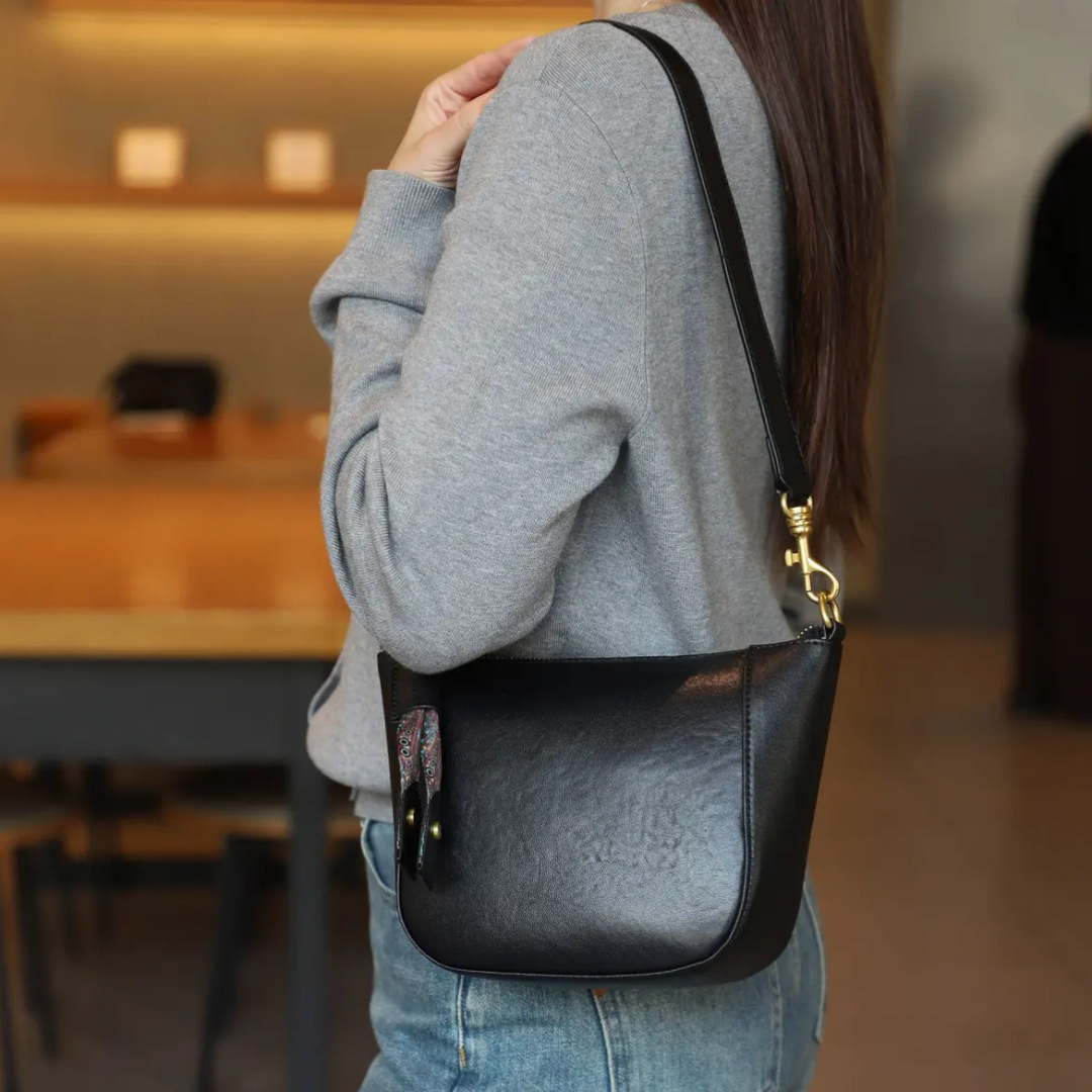 designer bag Top Layer Cowhide Saddle Bag Women Bag New Genuine Leather Shoulder Bag Underarm Bag Fashion Crossbody Bag High-end Handbag