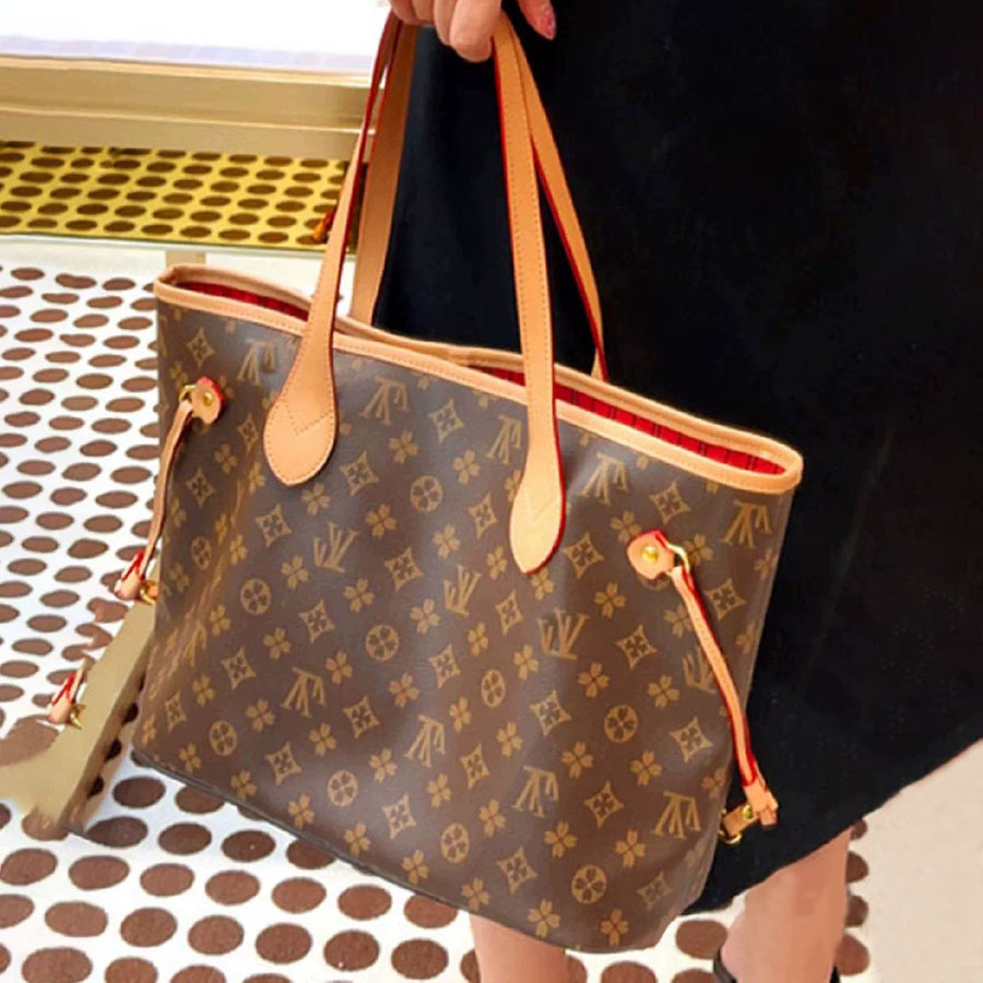 Tote Designer Handbag Shoulder Fashion Messenger Large Capacity Composite Shopping Bag High Quality Leather Brand bag Double Letter Beach 001