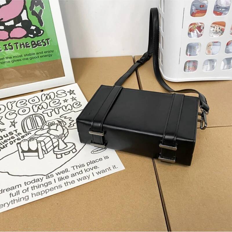 Pu Leather Box Designer Shoulder Messenger For Man Small Square Bag Fashion Woman Handbag 2022 New Arrivals