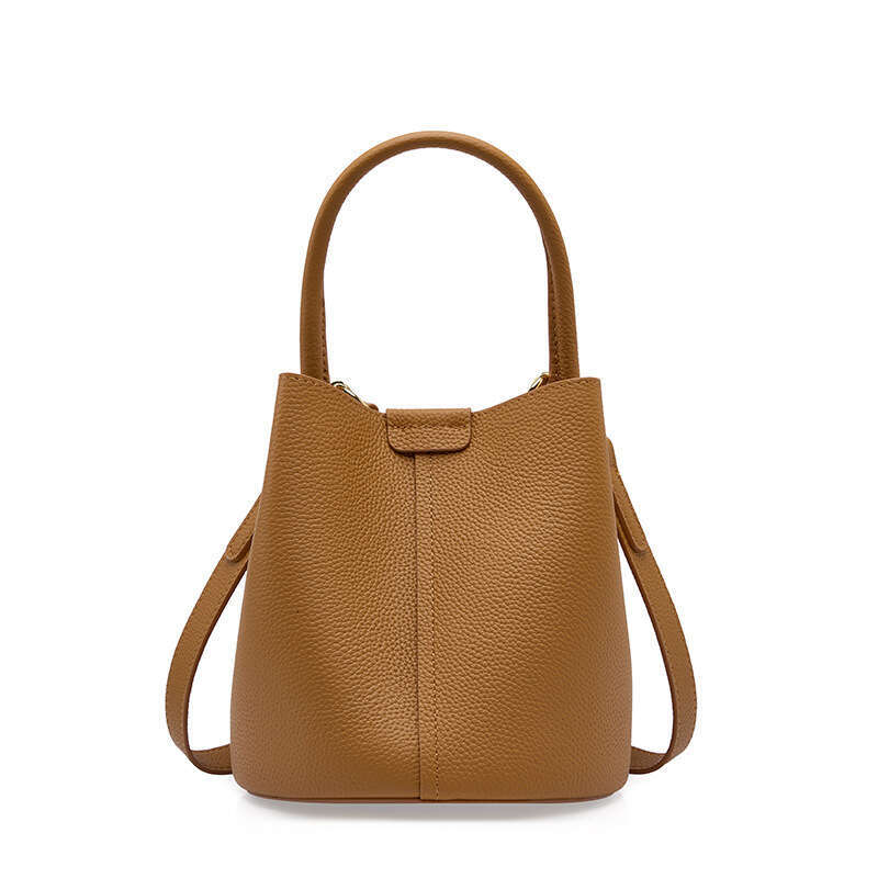 New Designer bag Luxury bag Crossbody Niche Summer High-end Genuine Leather Handbag Bucket Bag