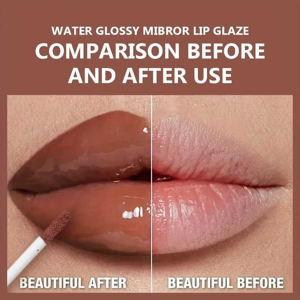 Silky Lip Gloss-Waterproof Long-Lasting Moisturizing Liquid Lipstick with Mirror Finish Non-Sticky Full Shine Fade-ResistantXJ250724