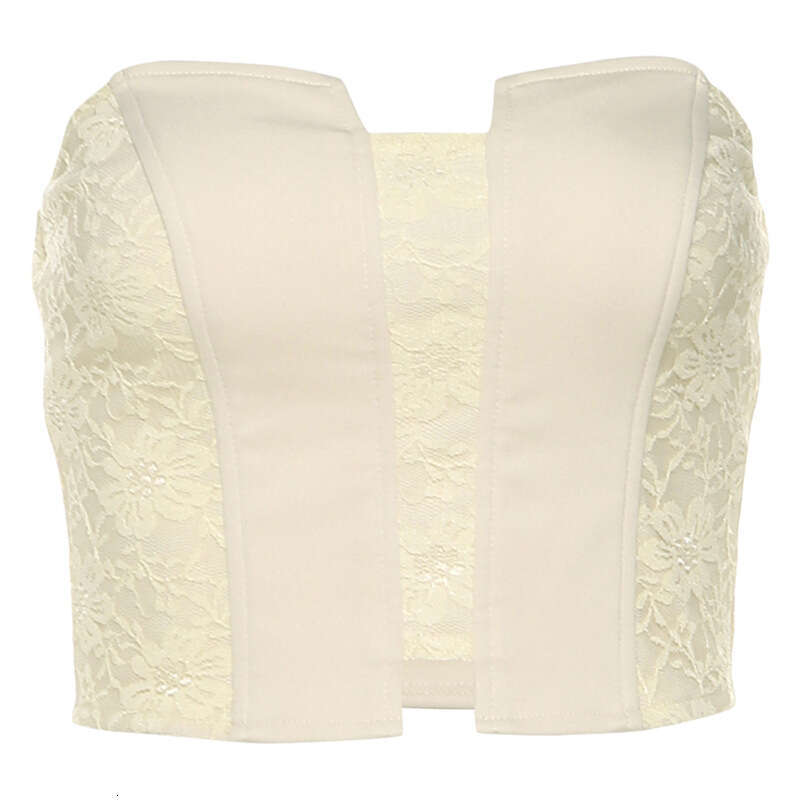 2025 Spring New Women's Solid Color Slim Fit Tube Top Vest Fashion Low Waist Skirt Set 165