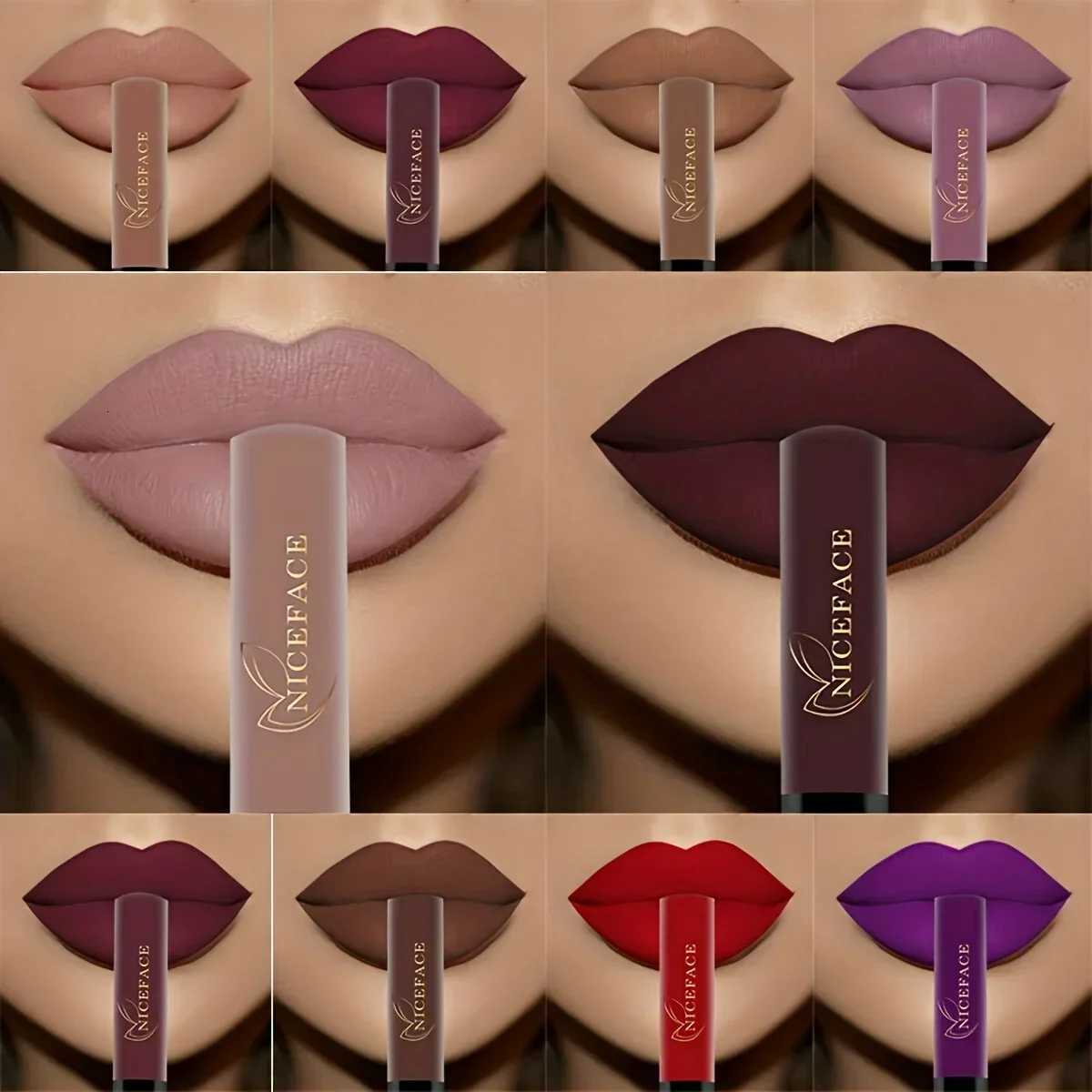 20 Colors Optional High Pigmented Matte Velvet Lip Glaze - Long-Lasting Smudge-Proof Non-Moisturizing Liquid Lipstick 1pcXJ250724