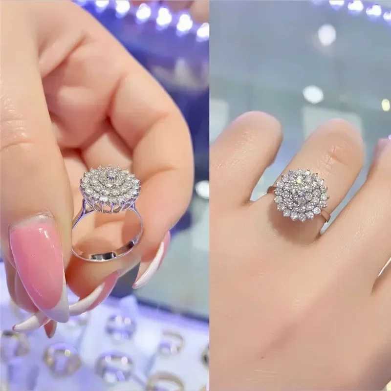 New New Design Womens Wreath Bright Cube Zirconia Luxury Recommendation Engagement Ring Fancy Gift Fashion Jewelry W250417