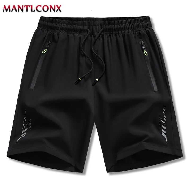 Thin Quick Dry Running Sports Shorts Men Summer New Mens Shorts Gym Fitness Joggers Bottom Black Board Short Pants Man M-4XL W250724