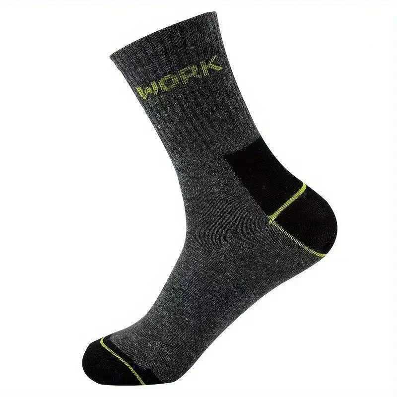 6/12 Pairs High-Quality Men Business Odor Proof Mid Tube Socks Sweat Absorbing Breathable All Season Sports Leisure Socks X250725