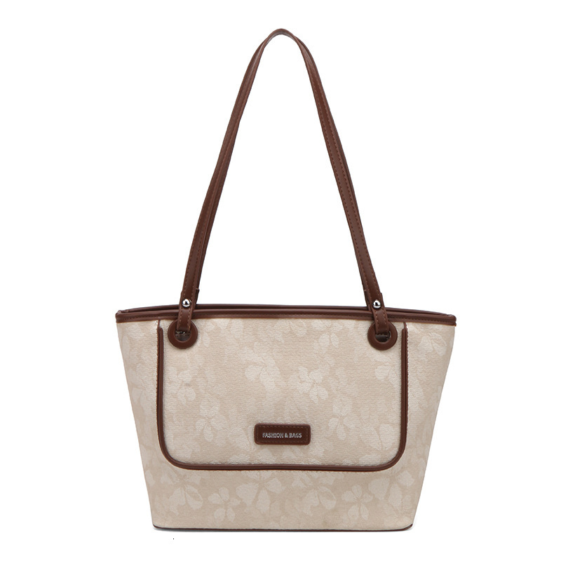 Luxury Brand Designer Bag Minimalist Large Capacity Tote Bag For Women 2025 New Summer Trend Versatile Commuter Large Capacity Handbag Shoulder Bag