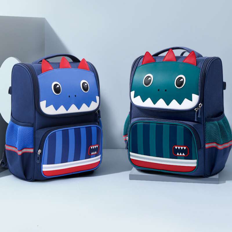Cartoon Schoolbag For Elementary Students Boys Grades Children's School Enrollment Backpack