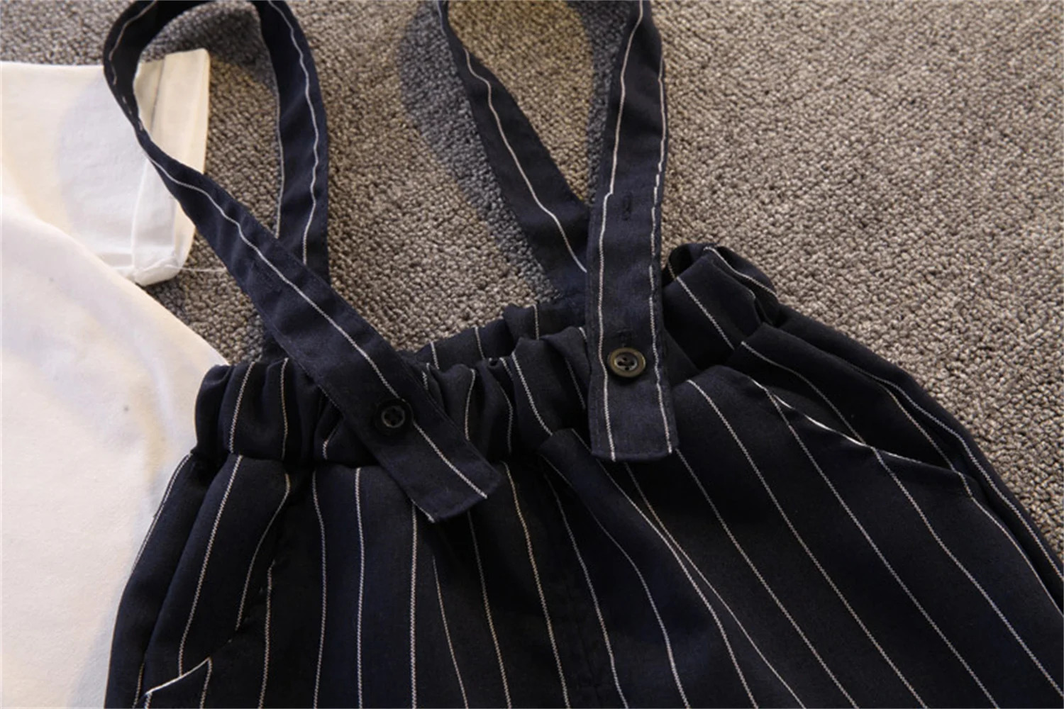 Boys Clothing Sets Summer Gentleman Stripe Short Sleeve Tshirts Shorts 2Pcs Kids Clothes Set Infant 1st Birthday Party Sets 250725