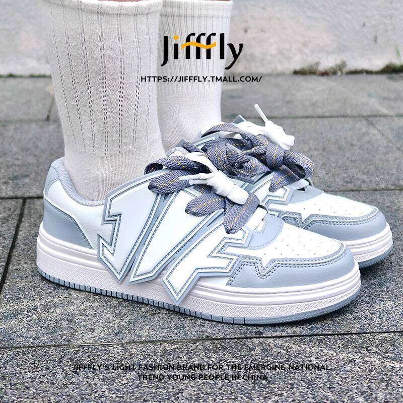 Jifffly Men's 2025 Summer New Sneakers Couple Style Sports Casual White Women Versatile Trendy Shoes