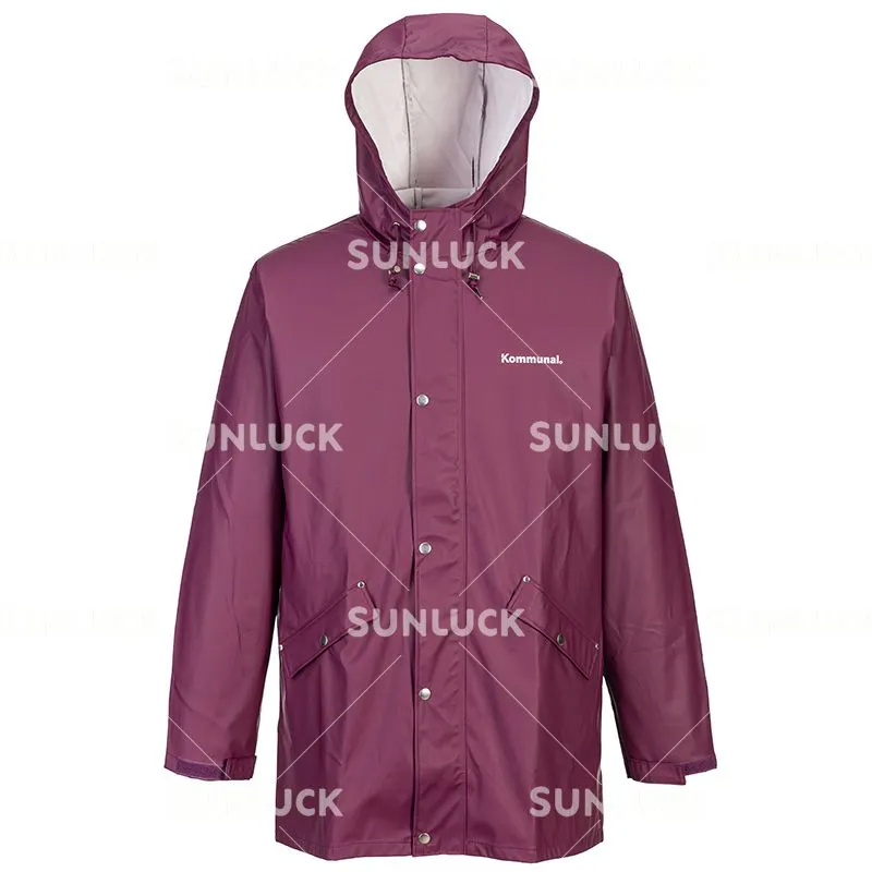 100% PU lady's jacket NO.SR05(5000mm waterproof, ISO 811 certified)