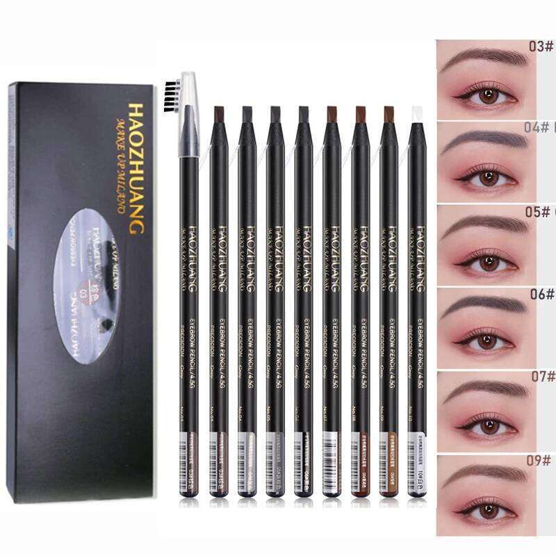 1pcs Long-lasting Waterproof Eyebrow Off with Brush Microblading Permanent Makeup Tools Pull Cord Peel-off Brow Pencil X250725