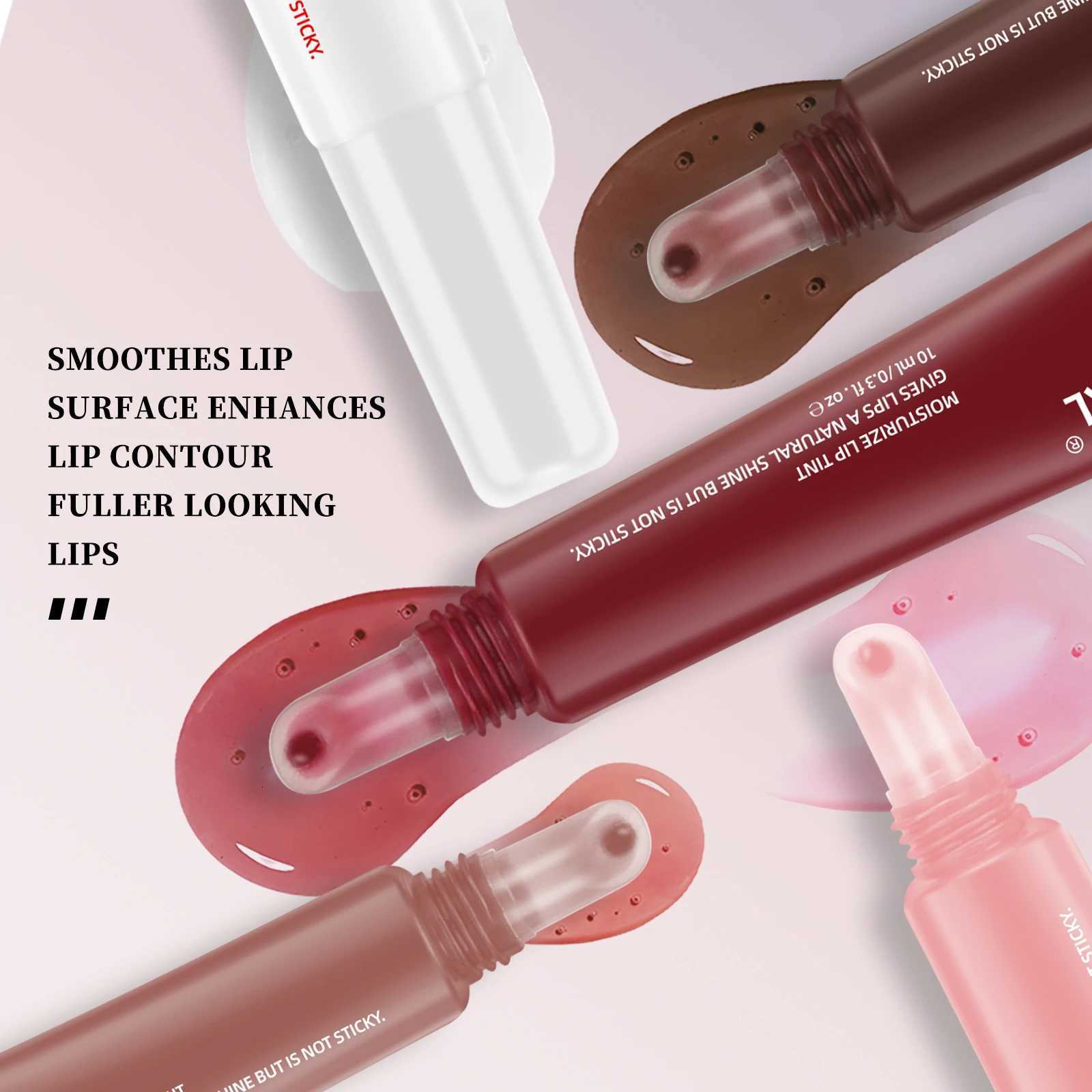 OCheal 5 colors Moisturizing Lip Mask Glaze Colored Lipstick Glass Colored Lip Gel Lip Balm Lipstick Lip Color Mouth BeautyXJ250724
