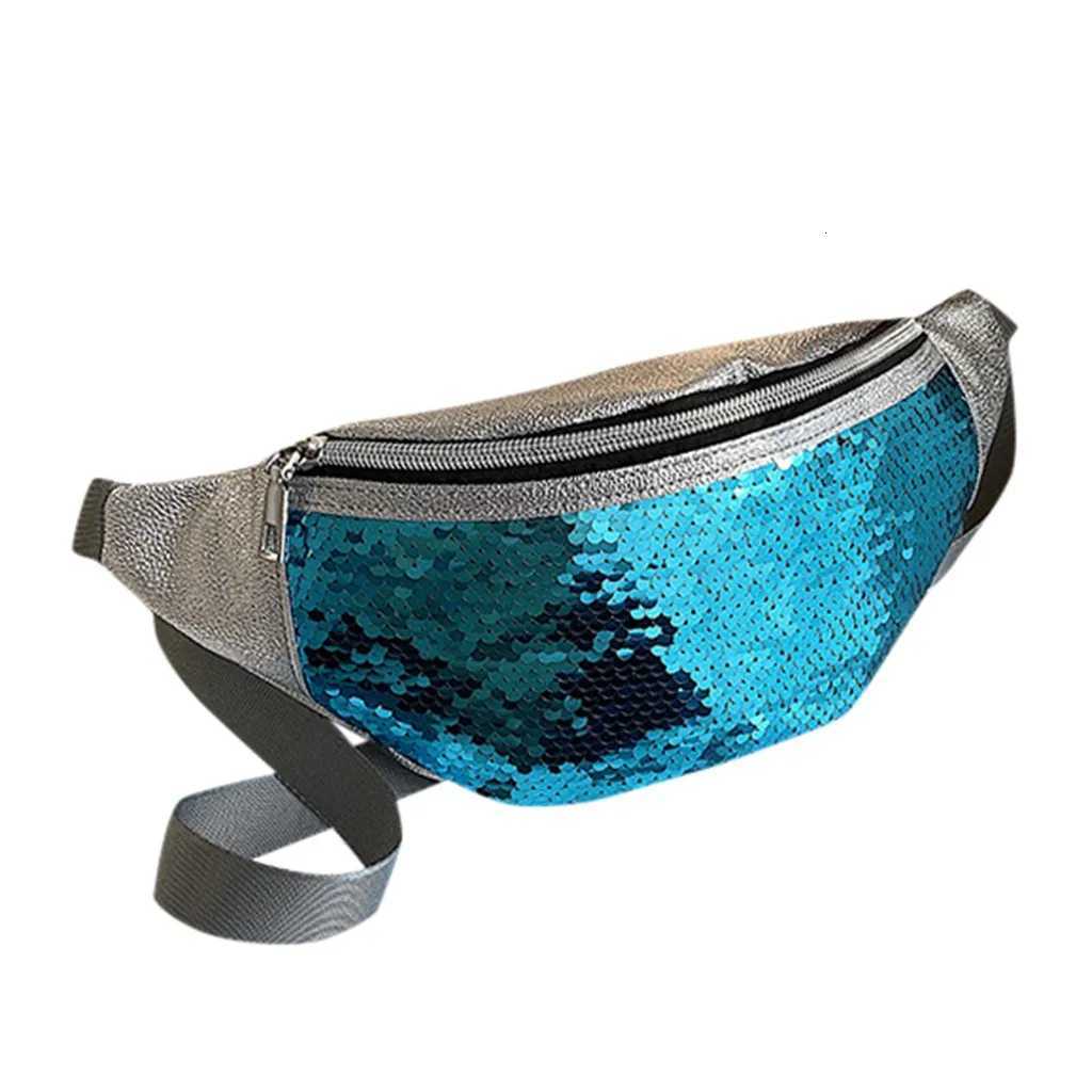 2024 Sequin Waist Bag New Fi Shoulder Crossbody Bag Ch Bag Fi Sequin Decorative Large Capacity Waist Pack Y250724
