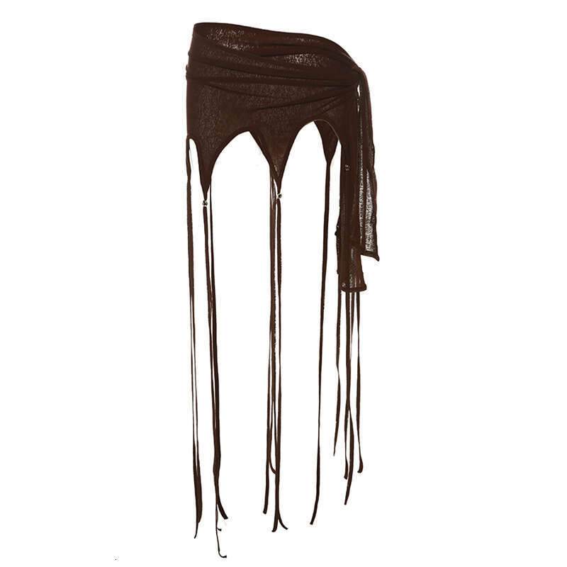 2025 Summer New Hot Girl Trendy Fashion Versatile Hip-Hop Street Long Tassel Waist Decoration 675