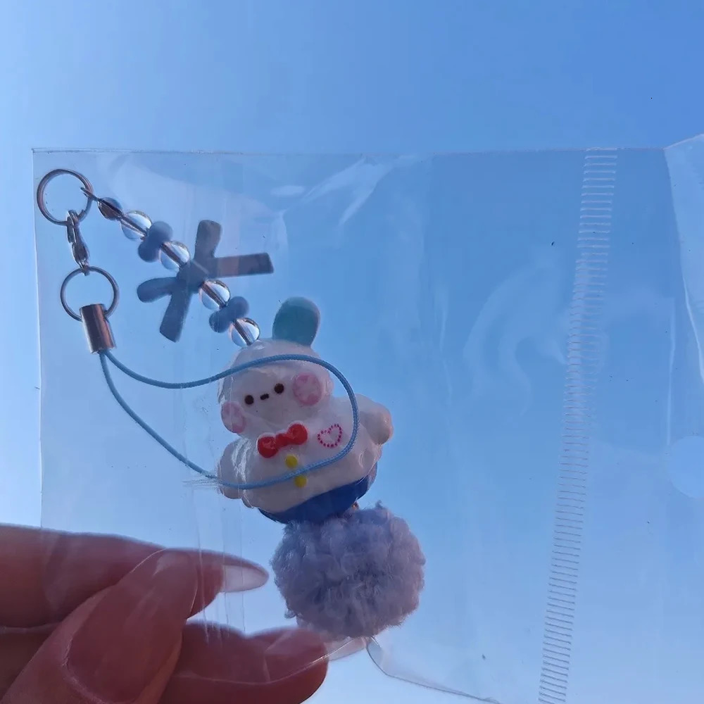 Game Love And Deepspace Zayne Keychain Cosplay Rope Phone Chain Alloy Keyring Snowman Bead Pendant Bag Accessories Xmas Gifts 250722