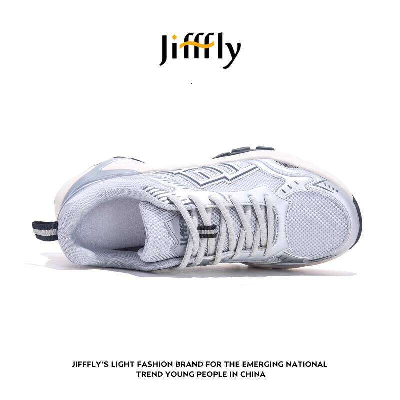 Jifffly Sier Dad Sneakers Women 2025 New Summer Style Versatile Thick-Soled Height-Increasing Sports Shoes for Men