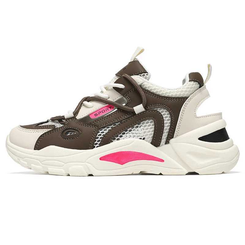 2025 Summer Womens Sneakers New Womens Platform Shoes Womens Tennis Cheating Empty Sandals Casual Outdoor Ladies Vulcanized.XJ250725