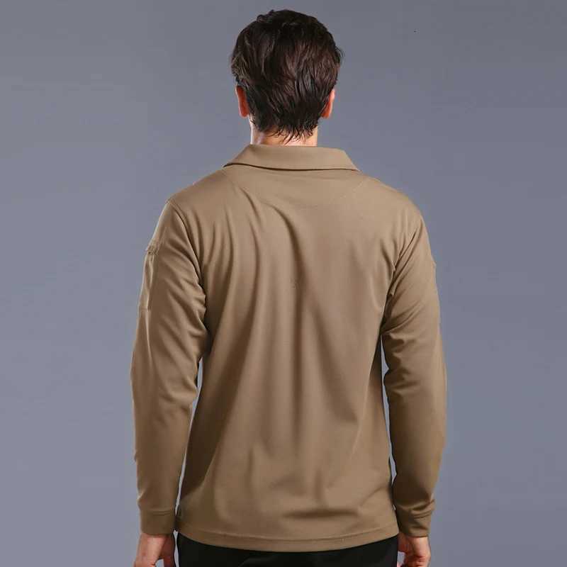Mens Long Sleeve T-shirts Spring And Autumn Quick Dry Breathable Casual Long Sleeve T-shirts Elastic Outdoor Training Overalls Y250724