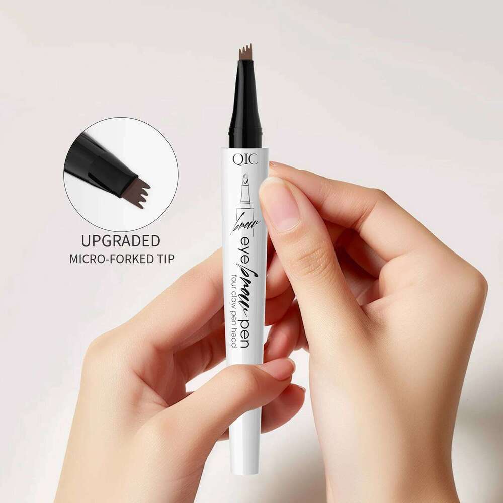 Waterproof Liquid Eyebrow Pencil - 4 Split Head, Fast-Drying & Long-Lasting, High Color Rendering For All Skin Types X250725