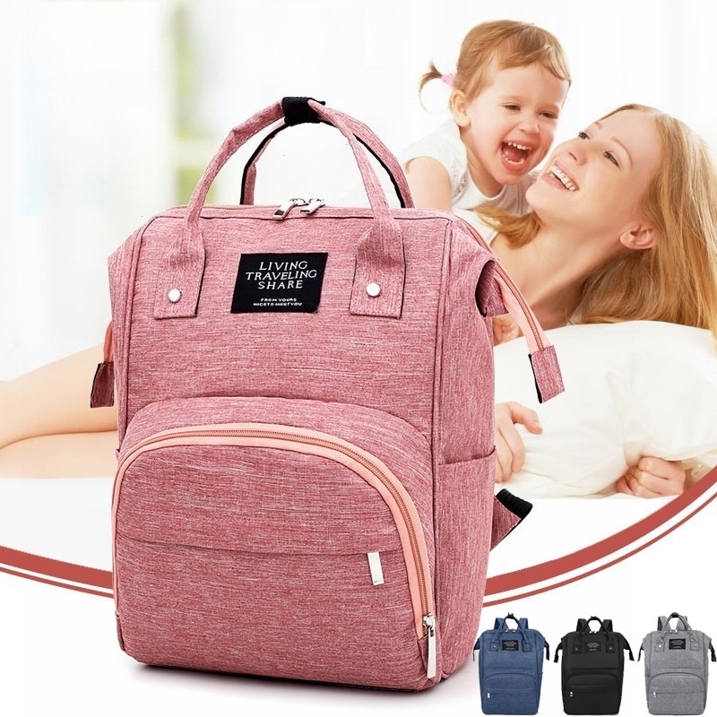 Nappy Backpack Diaper Bag Mummy Large Capacity Bags Mom Baby MultiFunction Waterproof Outdoor Travel for Care w250724